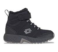 Outdoorwinterstiefel LOTTO, Kinder, Gr. 38, schwarz, grau, Kunstfaser, Synthetik, unifarben, Schuhe Outdoorwinterstiefel, - wasser- & windabweisend und dennoch atmungsaktiv (16241356-38) schwarz, grau