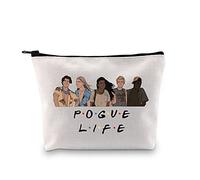 Outer Pogue Life Banks Reißverschlusstasche OBX North Carolina Friends John B JJ Pope Kiara Make-up-Tasche für Damen, beige, Kosmetikkoffer