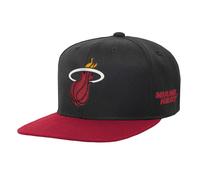 Outerstuff NBA Kids Youth 8-20 Offizielle zweifarbige Snapback-M tze (US Alpha, Einheitsgr e, Miami Heat)