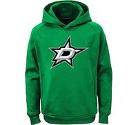 Outerstuff NHL Youth 8-20 Team Color Performance Primary Logo Pullover Sweatshirt Hoodie, Dallas Sterne grün, 14-16
