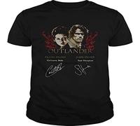 Outlander Signature of Claire Fraser Jamie Fraser Shirt Tshirt Designs Graphic Tees Cute Funny Cool Tshirt Black L