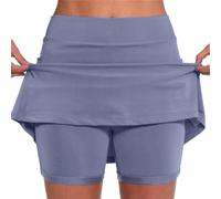 Outlet Angebote Warehouse Deal Rock Mit Hose Drunter Kurz 2 In 1 Shorts Rock Farbverlauf Druck Tennis Rock Mit Short Integriert Sportrock Tennisrock Fashion Sale Damen Travel Must Haves