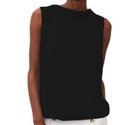 Outlet Shop Meine Monatsabrechnung Sehen Damen Sommer T Shirt Ärmellose Locker Tank Top Casual Rundhals Tops Einfarbig Oberteile Leinenbluse Strand Bluse Basic Shirts Sale Angebote Kleidung