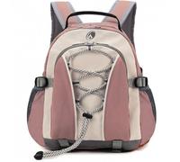 Outplea 10L Wanderrucksack Klein Wasserdicht, Rucksack Kindergarten Mädchen Jungen Komfortabler, Lässig Kinderrucksack Leicht für Reisen Schule Camping Outdoor Sport, Rosa