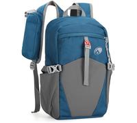 Outplea 12L Wanderrucksack Klein Leichter, Kleiner Rucksack Lässig Herren Damen, Mini Daypacks für Wandern Radfahren Outdoor Schule, Blau