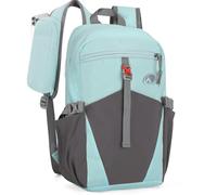 Outplea 12L Wanderrucksack Klein Leichter, Kleiner Rucksack Lässig Herren Damen, Mini Daypacks für Wandern Radfahren Outdoor Schule, Himmelblau