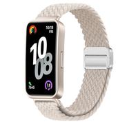 OUTPUTBT Geflecht Magnetisch Armbänder Kompatibel mit HUA WEI Band 10/9/8 Armband Elastisch Nylon Baumwolle Sport Ersatzarmband für HUA WEI Band 8/9/10 für Damen Herren