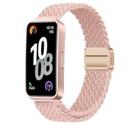 OUTPUTBT Geflecht Magnetisch Armbänder Kompatibel mit HUA WEI Band 10/9/8 Armband Elastisch Nylon Baumwolle Sport Ersatzarmband für HUA WEI Band 8/9/10 für Damen Herren