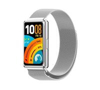 OUTPUTBT Metall Armbnd für Huawei Band 11/11 Pro Ersatzarmband Magnetisch Mailand Edelstahl für Damen Herren