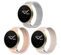 OUTPUTBT Nylon Uhrenarmbänder 20mm für Polar Ignite/Ignite 2/3 Armband Elastisch für Polar Unite/Pacer Weiches Sport Ersatzarmband für Damen Herren