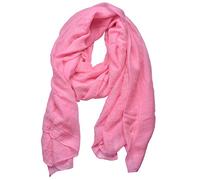 Outrip Damen Baumwollschals Damen Leichter Weicher Modeschal Hals Fester Wickelschal (ZBirdPink)