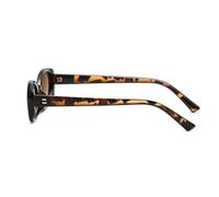 Ovale Retro-Sonnenbrille - schmaler Rahmen, UV-Schutzgläser, leichte Konstruktion, klassisches Mode-Design, bequeme Passform mit trendigem Street-Style-Look für Reisen, Strand, Autofahren