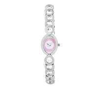 Ovale Rosa Zifferblatt Armbanduhr 7313s01mac Einheitsgröße