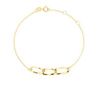 Ovalo Damen Armband Gold 585 (14 Karat) Ohne Stein