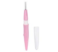 OVAQUIXI Filznadelstift, Filzwerkzeug, Wollnadelstift mit Griff Im Stiftstil und 3 Edelstahlnadeln für die DIY-Handwerksherstellung von Wollfilzspielzeug (PINK)
