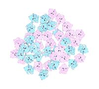 OVAQUIXI Holzknöpfe, Cartoon-Elefant-Design, 150 Stück, Leicht, für DIY-Projekte und Kunsthandwerk