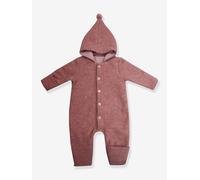 Overall Baby maximo aus Wolle & Bio-Baumwolle, Knöpfe blush Gr. 86/98