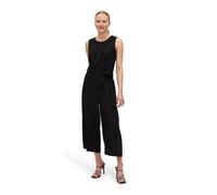 Betty & Co Jumpsuit Damen ohne Arm, tailliert, Rundhals, Schwarz Gr. 42