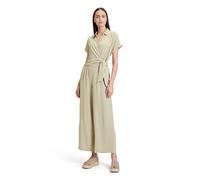 Overall CARTOON "Damen mit Bindegürtel", Damen, Gr. 42, Normalgrößen, elm, Obermaterial: 100% Polyester, tailliert, U-Boot-Ausschnitt, Overalls Overall, Design (81352142-42) elm