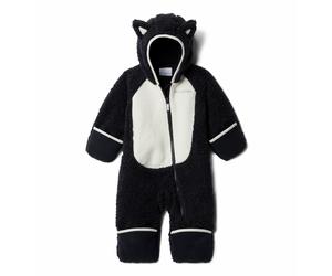 Overall COLUMBIA, Mädchen, Gr. 56 (3M), N-Gr, schwarz, chalk, Obermaterial: 100% Polyester, Overalls Overall, sportlicher Stil, mit Kapuze mit Tier-Ohren und Bindung, für Babys (15295906-56) schwarz, 