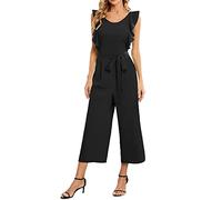 Overall Damen Elegant, Sommer Jumpsuit Hochzeit Jumpsuits Romper Festival Playsuit Party Hosenanzug Anzug Einteiler Festliches Kleidung Outfits Hosenanzug Große Größen