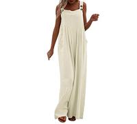 Overall Damen Sommer Blumen Muster Gedruckt Ärmelloser Latzhosen Baggy Lätzchen Jumpsuit Strampler Sommerhose Mit Träger Sport Jumpsuit Damen