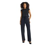 Overall Eleganter Damen Jumpsuit aus Stretch-Jersey Einteilig schwarz 46