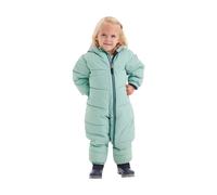 Overall "FIOW 32 MNS ONPC", Mädchen, Gr. 110/116, Normalgrößen, grün (rauchmint), Obermaterial: 100% Polyester.Futter: 100% Polyester.Füllung: 100% Polyester, FIRST INSTINCT BY KILLTEC, Overalls Overa