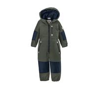 Overall "FIOW 35 MNS ONPC", Jungen, Gr. 110/116, grün (dunkelgrün), Oberseite: 100% Polyester;Rückseite: 100% Polyester;Futter: 100% Polyester, FIRST INSTINCT BY KILLTEC, Overalls, Softshellanzug mit 