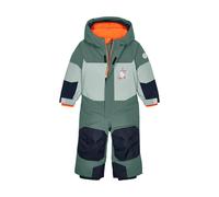 Overall "FISW 29 MNS ONPC", Kinder, Gr. 122/128, Normalgrößen, grün (waldmeister), Obermaterial: 100% Polyester.Futter: 100% Polyester.Füllung: 100% Polyester, FIRST INSTINCT BY KILLTEC, Overalls Over