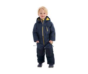 Overall "FISW 31 MNS ONPC", Mädchen, Gr. 122/128, Normalgrößen, blau (dunkelblau), Obermaterial: 100% Polyester.Futter: 100% Polyester.Füllung: 100% Polyester, FIRST INSTINCT BY KILLTEC, Overalls Over