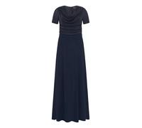 Overall VERA MONT "Damen mit Wasserfallausschnitt", Damen, Gr. 38, Normalgrößen, blau (night sky), Obermaterial: 95% Polyester, 5% Elasthan. Besatz: 100% Polyester. Futter: 100% Polyester, ausgestellt