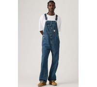 Overall LEVI'S "LOOSE OVERALLS", Herren, Gr. S, N-Gr, blau (get involved overall), Denim/Jeans, Obermaterial: 100% Baumwolle, unifarben, loose fit lang, Overalls Overall, Denim-Latzhose (88323212-S) g