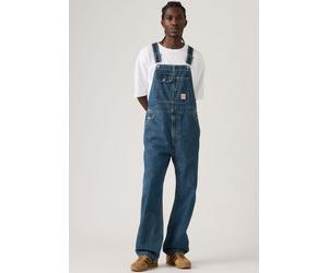 Overall LEVI'S "LOOSE OVERALLS", Herren, Gr. S, N-Gr, get involved overall, Denim/Jeans, Obermaterial: 100% Baumwolle, unifarben, loose fit lang, Overalls Overall, Denim-Latzhose (88323212-S) get invo