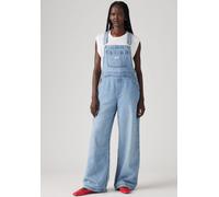 Overall LEVI'S "XL OVERALL", Damen, Gr. S (36), N-Gr, blau (invested indigo overall), Web, Obermaterial: 100% Baumwolle, unifarben, regular fit knöchellang, Overalls Overall, mit Taschen (98810147-S)