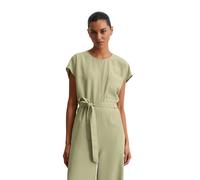 Overall MARC O'POLO "aus TENCEL™ Lyocell", Damen, Gr. 38, Normalgrößen, smooth sage, Obermaterial: 100% Lyocell, unifarben, relaxed fit lang, Rundhals, Overalls Overall (92315016-38) smooth sage