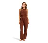 Overall ROXY "Luna Feeling", Damen, Gr. XXL, US-Größen, cappuccino, Obermaterial: 50% Baumwolle, 50% Polyester., Overalls Overall (88340930-XXL) cappuccino