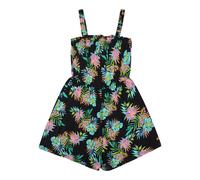 Overall ROXY "Playa Baby", Mädchen, Gr. 10(140-148cm), Normalgrößen, anthrazit aquarella active rg, Obermaterial: 100% Viskose;, Overalls Overall (61905537-10) anthrazit aquarella active rg