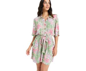 Overall ROXY "Real Yesterday", Damen, Gr. S, US-Größen, basil kartofeel apparel, Obermaterial: 100% Viskose;, Overalls Overall (52333917-S) basil kartofeel apparel
