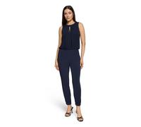 Overall VERA MONT "Damen mit Cut-Outs", Damen, Gr. 44, Normalgrößen, blau (night sky), Jersey, Obermaterial: 95% Polyester, 5% Elasthan; Besatz: 100% Polyester; Futter: 100% Polyester, figurumspielend