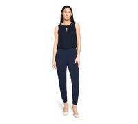 Overall VERA MONT "Damen mit Cut-Outs", Damen, Gr. 48, Normalgrößen, blau (night sky), Jersey, Obermaterial: 95% Polyester, 5% Elasthan. Besatz: 100% Polyester. Futter: 100% Polyester, figurumspielend