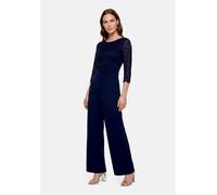 Vera Mont Damen Jumpsuit mit Spitze Night Sky,42