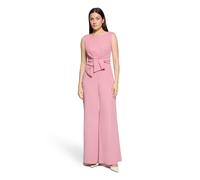 Overall VERA MONT "Damen mit weitem Bein", Damen, Gr. 40, Normalgrößen, vintage blossom, Crêpe, Obermaterial: 95% Polyester, 5% Elasthan; Futter: 100% Polyester, ausgestellt, U-Boot-Ausschnitt, Overal