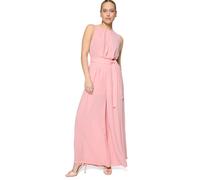 Overall ZERO "Damen ohne Arm", Damen, Gr. 38, Normalgrößen, bridal rose, Crêpe, Obermaterial: 100% Polyester, unifarben, loose fit, Rundhals, Overalls Overall, Material. (58910515-38) bridal rose