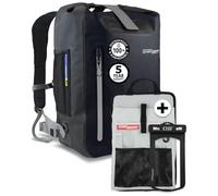 Overboard wasserdichter Rucksack Schwarz bag tasche trocken 30