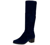 Overkneestiefel CAPRICE "Caprice Stiefel Textil", Damen, Gr. 38,5, navy, Textil, Schuhe (57952520-38,5) navy
