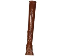 Overkneestiefel STEVE MADDEN "STEVE MADDEN Stiefel Lederimitat", Damen, Gr. 40, braun (cognac), Lederimitat, Schuhe (95717028-40) cognac