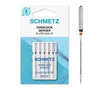 Schmetz Nähmaschinen Nadeln für Overlock ELx705 SUK CF Stärke 80/12 für Jersey