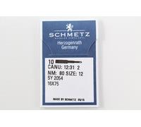 Overlock Flachkolbenadeln Stärke 80 System SY 2054 / 16X75