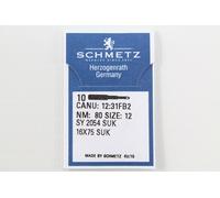 Overlock Flachkolbenadeln Stärke 80 System SY 2054 SUK/ 16X75